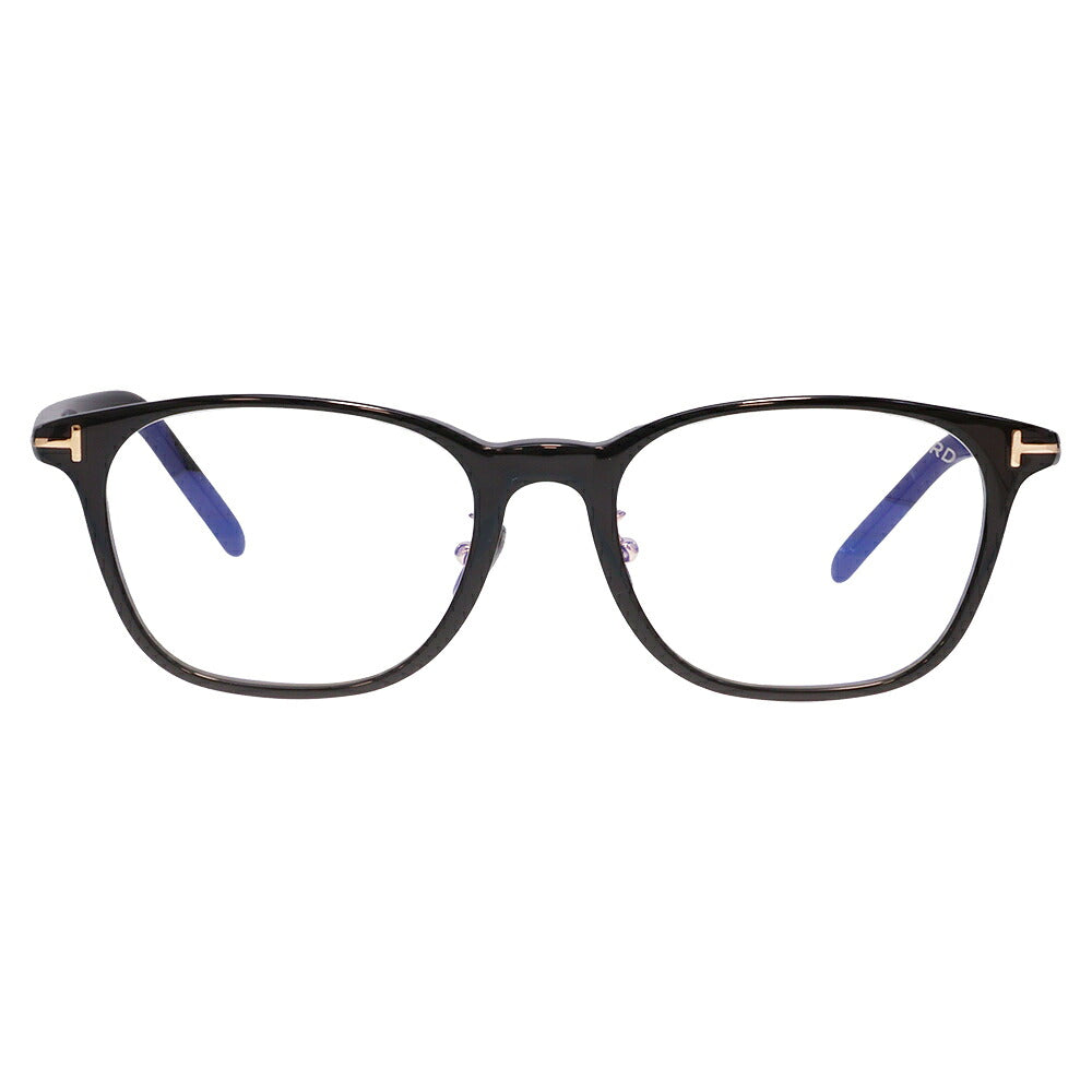 【正規品販売店】トムフォード メガネ フレーム FT5860DB 001 52 TOM FORD TOMFORD スクエア ブルーライトカット伊達メガネ眼鏡 MadeInItaly