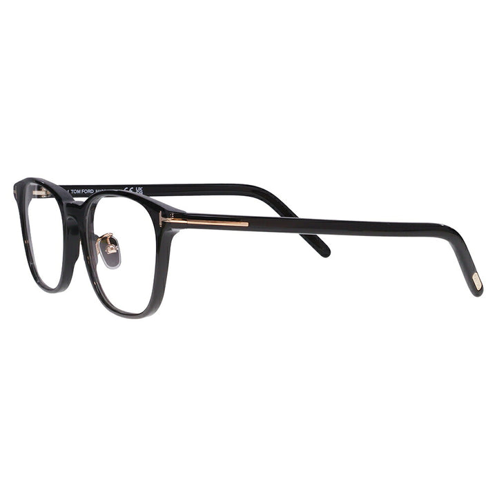 【正規品販売店】トムフォード メガネ フレーム FT5860DB 001 52 TOM FORD TOMFORD スクエア ブルーライトカット伊達メガネ眼鏡 MadeInItaly