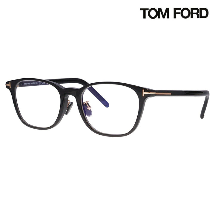 【正規品販売店】トムフォード メガネ フレーム FT5860DB 001 52 TOM FORD TOMFORD スクエア ブルーライトカット伊達メガネ眼鏡 MadeInItaly