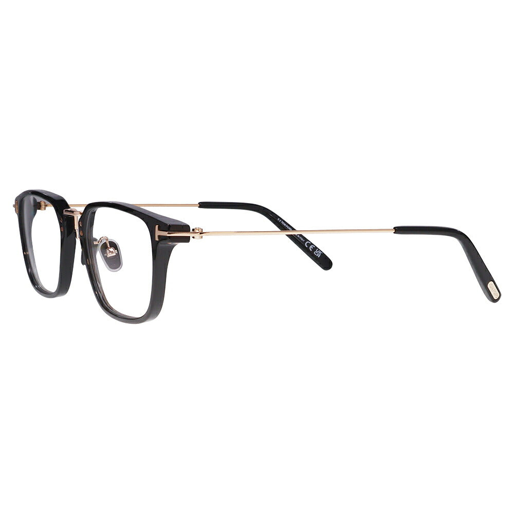 【正規品販売店】トムフォード メガネ フレーム FT5862DB 001 52 TOM FORD TOMFORD スクエア ブルーライトカット伊達メガネ眼鏡 MadeInItaly