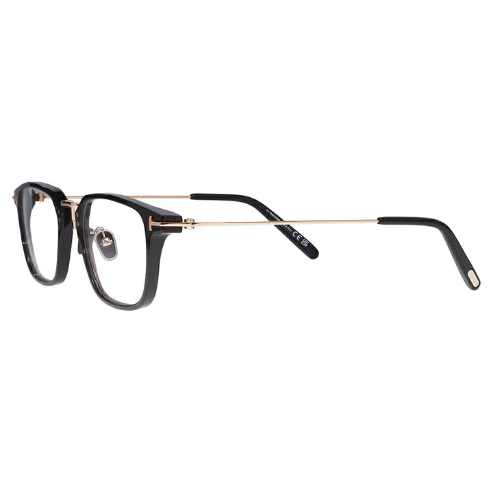 【正規品販売店】トムフォード メガネ フレーム FT5862DB 001 52 TOM FORD TOMFORD スクエア ブルーライトカット伊達メガネ眼鏡 MadeInItaly