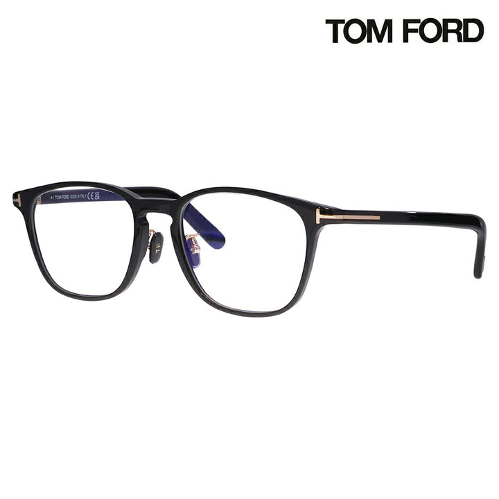 【正規品販売店】トムフォード メガネ フレーム FT5918DB 001 52 TOM FORD TOMFORD スクエア ブルーライトカット伊達メガネ眼鏡 MadeInItaly
