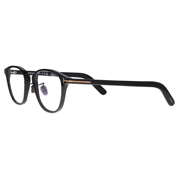 【正規品販売店】トムフォード メガネ フレーム FT5919DB 001 50 TOM FORD TOMFORD ウェリントン ブルーライトカット伊達メガネ眼鏡 MadeInItaly