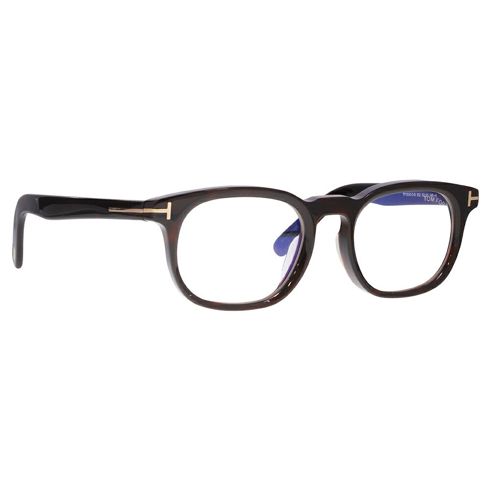 【正規品販売店】トムフォード メガネ フレーム FT5930DB 052 52 TOM FORD TOMFORD スクエア ブルーライトカット伊達メガネ眼鏡 MadeInItaly