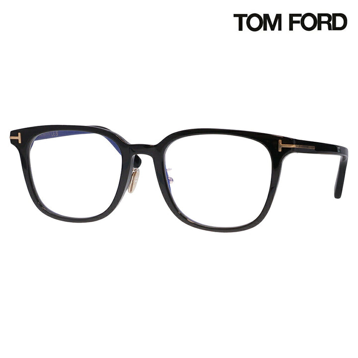 【正規品販売店】トムフォード メガネ フレーム FT5998KB 001 51 TOM FORD TOMFORD スクエア ブルーライトカット伊達メガネ眼鏡 MadeInItaly