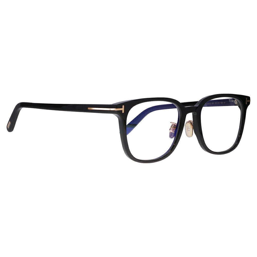 【正規品販売店】トムフォード メガネ フレーム FT5998KB 001 51 TOM FORD TOMFORD スクエア ブルーライトカット伊達メガネ眼鏡 MadeInItaly
