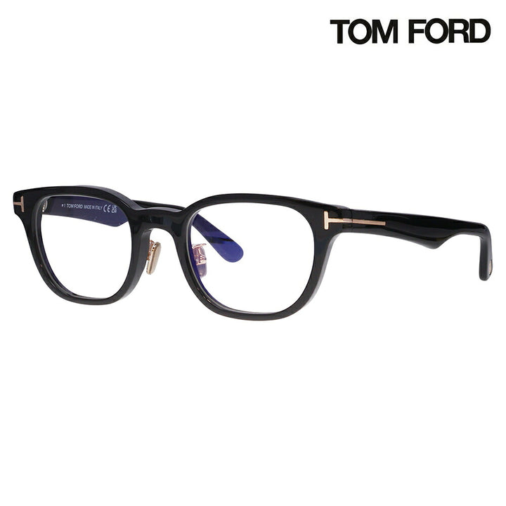 【正規品販売店】トムフォード メガネ フレーム FT6020DB 001 49 TOM FORD TOMFORD ウェリントン ブルーライトカット伊達メガネ眼鏡 MadeInItaly