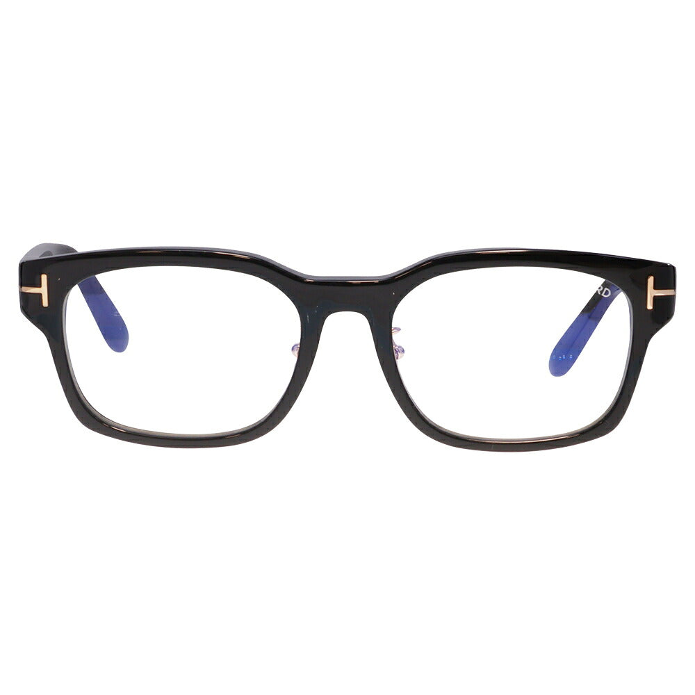 【正規品販売店】トムフォード メガネ フレーム FT6021DB 001 55 TOM FORD TOMFORD ウェリントン ブルーライトカット伊達メガネ眼鏡 MadeInItaly