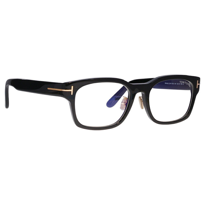 【正規品販売店】トムフォード メガネ フレーム FT6021DB 001 55 TOM FORD TOMFORD ウェリントン ブルーライトカット伊達メガネ眼鏡 MadeInItaly