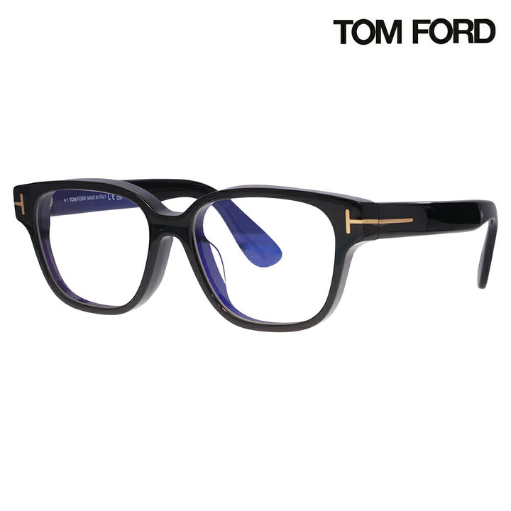 【正規品販売店】トムフォード メガネ フレーム FT6071DB 001 54 TOM FORD TOMFORD ウェリントン ブルーライトカット伊達メガネ眼鏡 MadeInItaly