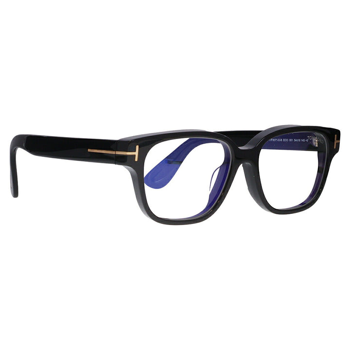 【正規品販売店】トムフォード メガネ フレーム FT6071DB 001 54 TOM FORD TOMFORD ウェリントン ブルーライトカット伊達メガネ眼鏡 MadeInItaly