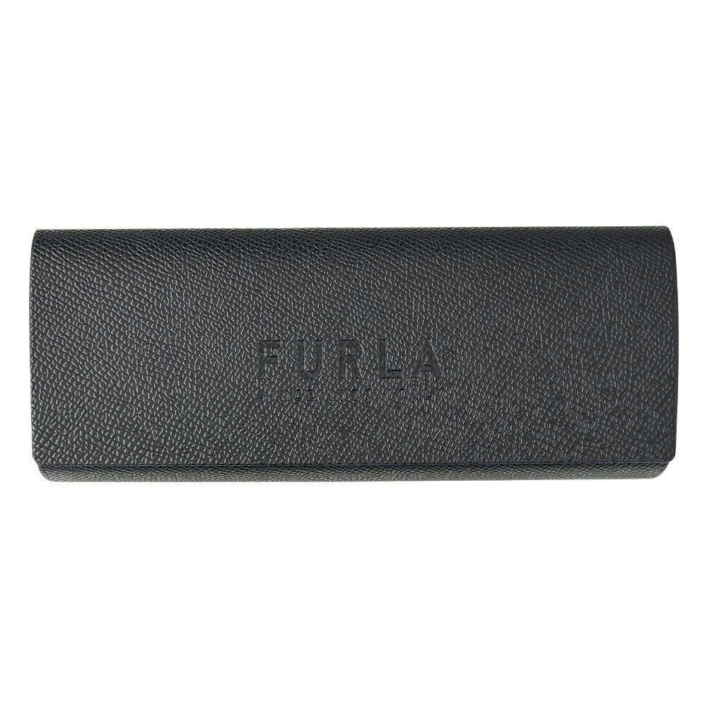 [Authorized Retailer] Non-prescription 1.55 lens replacement +0 yen FURLA Glasses, Fashion Glasses VFU795J 08NE 53 Oval Square Japan Model Metal Women's 