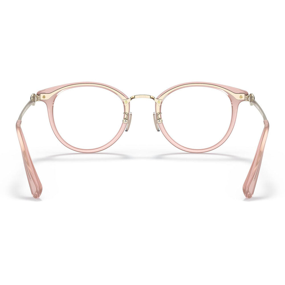 【正規品販売店】度なし1.55レンズ交換+0円 コーチ メガネ  HC5133D 5113 49 52 COACH ボストン ラウンド クラシック メタル コンビネーション アジアンモデル レディース