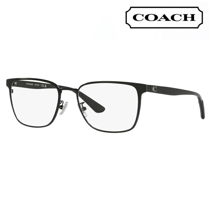 【正规品贩売店】度なし1.55renzu交换+0円 コーチ メガネ HC5159 9393 55 COACH sukueea ウェrinton メタル メンズ 眼镜 伊达メガネ