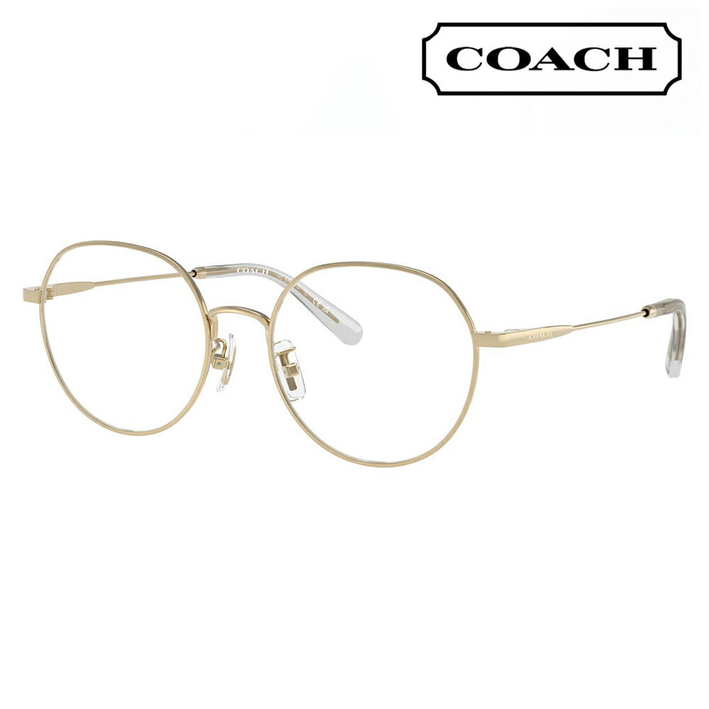 【正規品販売店】度なし1.55レンズ交換+0円 コーチ メガネ フレーム HC5180TD 9005 53 COACH ボストン アジアンデザイン レディース