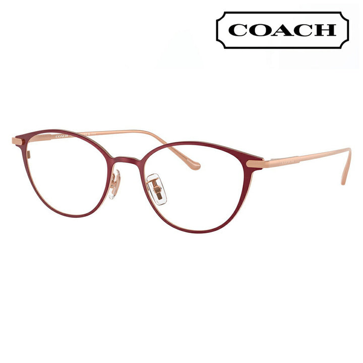 度なし1.55レンズ交換+0円 コーチ メガネ フレーム HC5181TD 9048 51 COACH オーバル TITANIUM アジアンモデル レディース