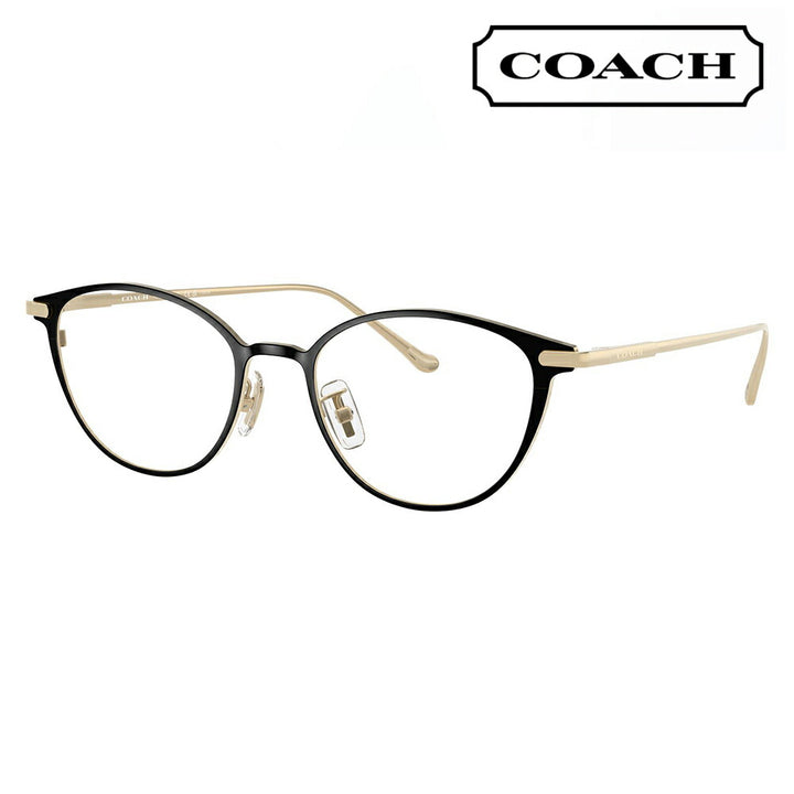 度なし1.55レンズ交換+0円 コーチ メガネ フレーム HC5181TD 9346 51 COACH オーバル TITANIUM アジアンモデル レディース