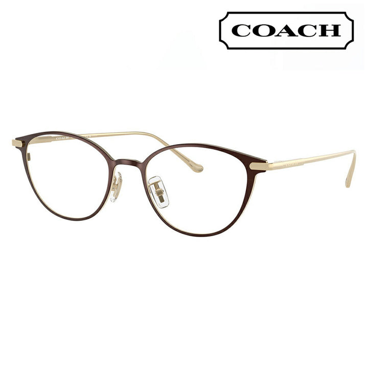 度なし1.55レンズ交換+0円 コーチ メガネ フレーム HC5181TD 9405 51 COACH オーバル TITANIUM アジアンモデル レディース