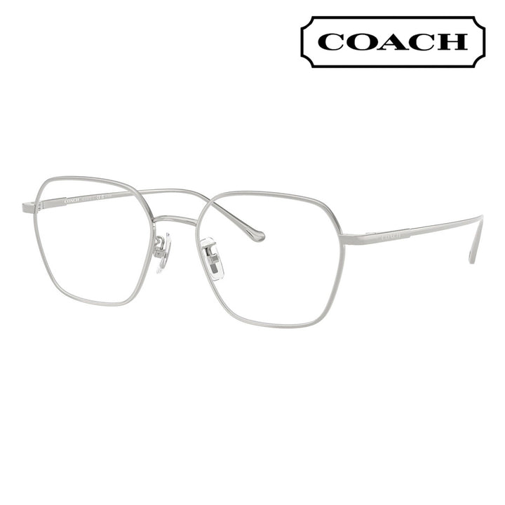【正規品販売店】度なし1.55レンズ交換+0円 コーチ メガネ  HC5191TD 9001 53 COACH イレギュラー メタル チタン アジアンデザイン メンズ