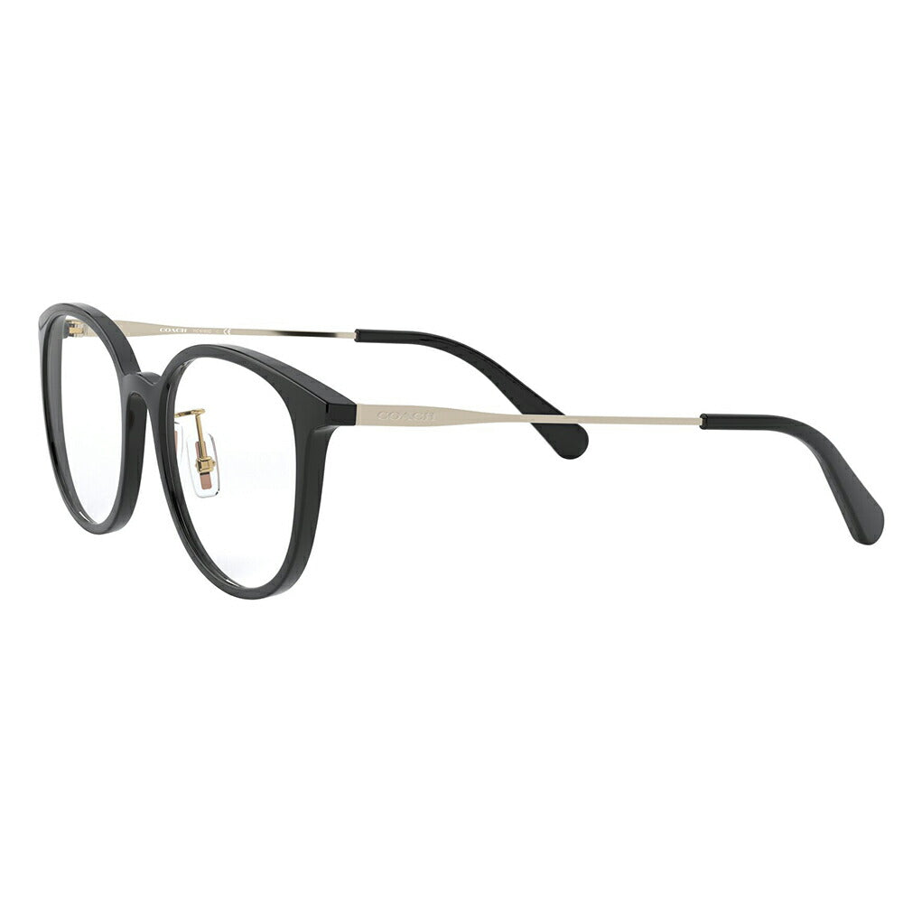 [Authorized Retailer] Non-prescription 1.55 lens replacement +0 yen Coach Glasses HC6160D 5002 53 COACH Boston Wellington Combination Asian Model Glasses Fashion Glasses for Women 