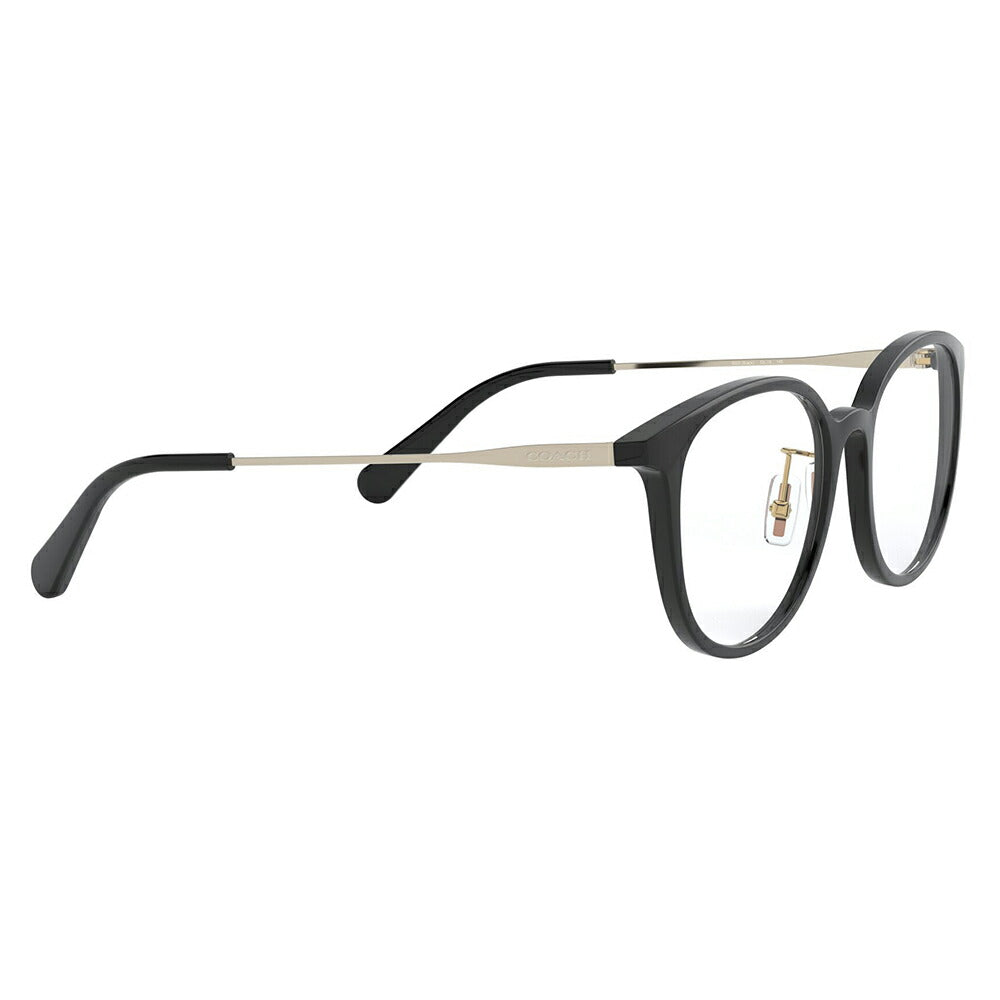 [Authorized Retailer] Non-prescription 1.55 lens replacement +0 yen Coach Glasses HC6160D 5002 53 COACH Boston Wellington Combination Asian Model Glasses Fashion Glasses for Women 