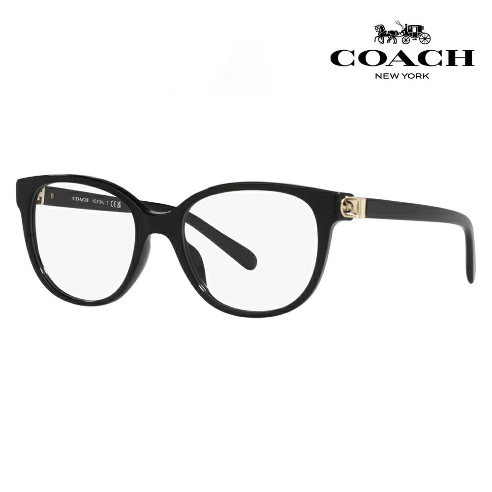 Non-prescription 1.55 lens replacement +0 yen Coach eyeglass frames HC6194U 5002 52 COACH round Boston cell universal design ladies fashionable 