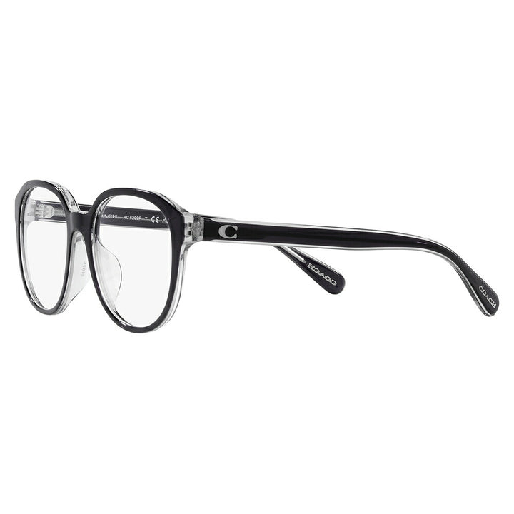 Non-prescription 1.55 lens replacement +0 yen Coach glasses frame HC6209F 5745 54 COACH round cell full fit model ladies 