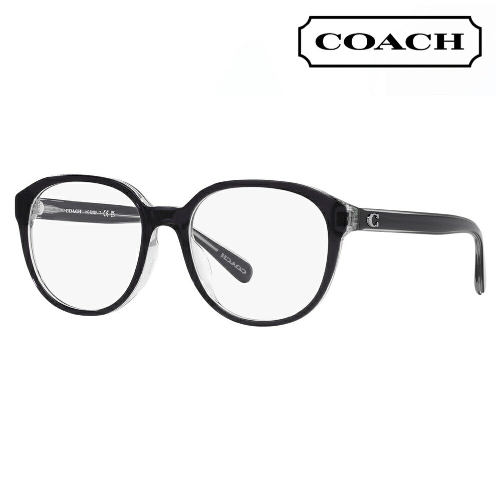 Non-prescription 1.55 lens replacement +0 yen Coach glasses frame HC6209F 5745 54 COACH round cell full fit model ladies 