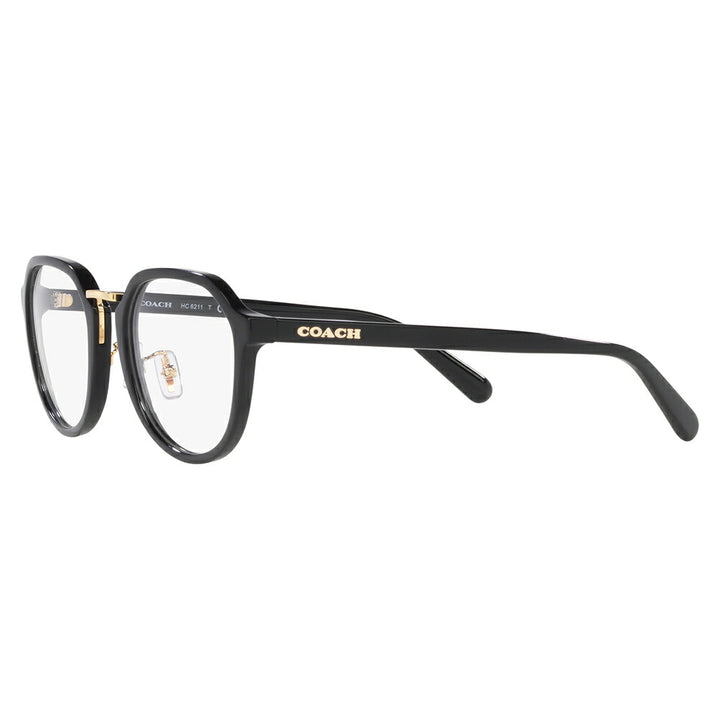 [Recommended price] Non-prescription 1.55 lens replacement +0 yen Coach glasses frame HC6211 5002 53 COACH LaBoston Wellington Cell Men's 