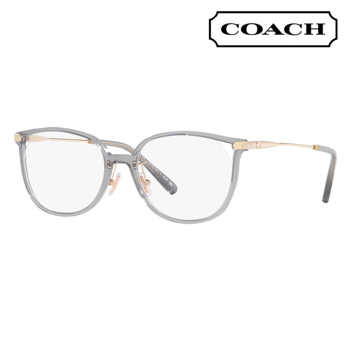 度なし1.55レンズ交換+0円 コーチ メガネ フレーム HC6214D 5751 55 COACH フォックス コンビネーション アジアンモデル 眼鏡 伊達メガネ