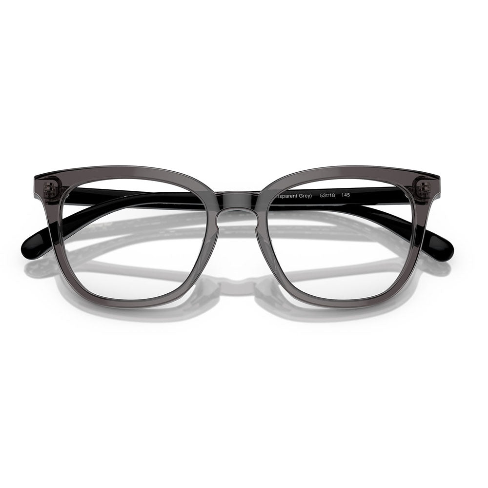 [Authorized Retailer] Non-prescription 1.55 lens replacement +0 yen Coach Glasses HC6222F 5785 53 COACH Square Cell Low Bridge Fit Women's Glasses Fashion Glasses 