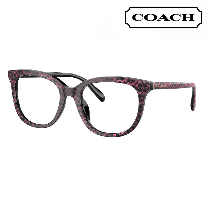 【正規品販売店】度なし1.55レンズ交換+0円 コーチ メガネ  HC6223U 5783 51 COACH スクエア セル ユニバーサルフィット レディース 眼鏡 伊達メガネ