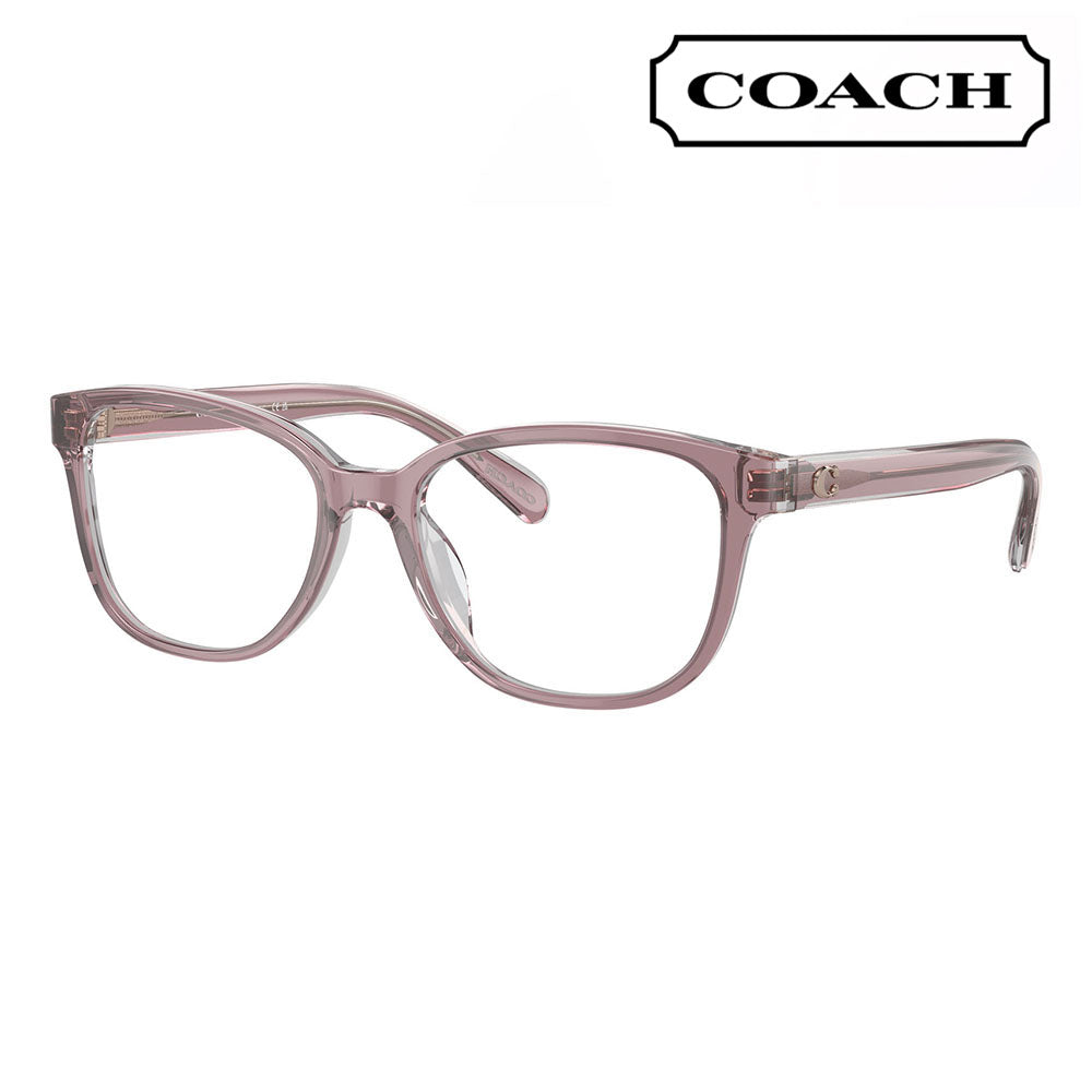 [Authorized Retailer] Non-prescription 1.55 lens replacement +0 yen Coach Glasses HC6224U 5782 53 COACH Square Cell Universal Fit Women's Glasses Fashion Glasses 