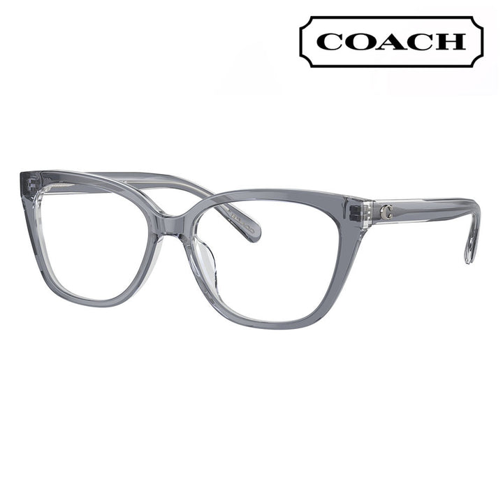 [Authorized Retailer] Non-prescription 1.55 lens replacement +0 yen Coach Glasses HC6226F 5780 56 COACH Square Cell Low Bridge Fit Women's 