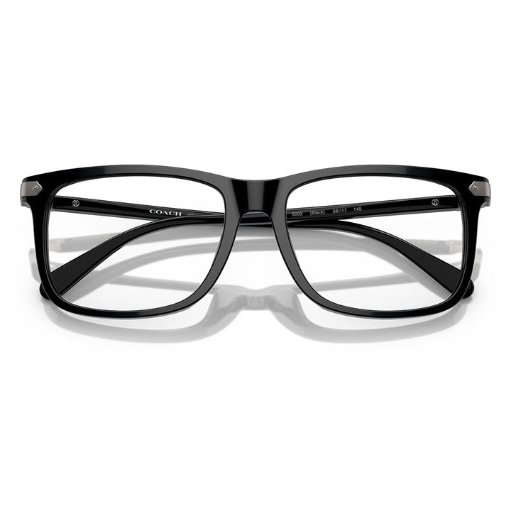 [Authorized Retailer] Non-prescription 1.55 lens replacement +0 yen Coach Glasses HC6228U 5002 56 COACH Square Cell Universal Fit Men's Glasses Fashion Glasses 