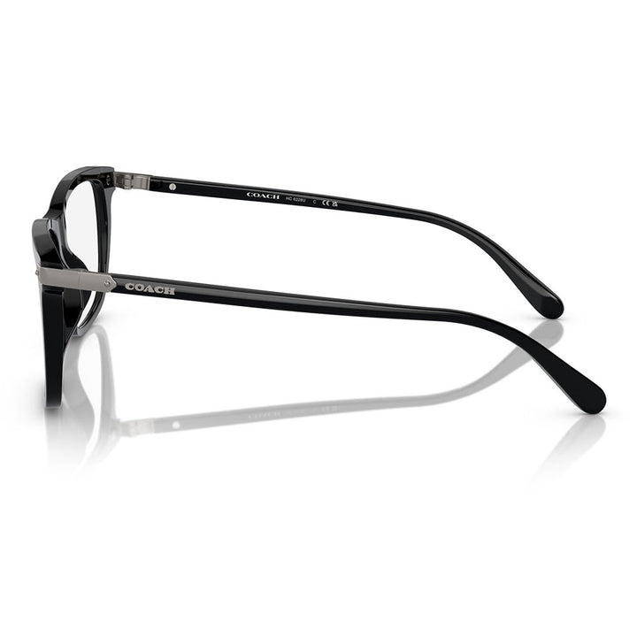 [Authorized Retailer] Non-prescription 1.55 lens replacement +0 yen Coach Glasses HC6228U 5002 56 COACH Square Cell Universal Fit Men's Glasses Fashion Glasses 