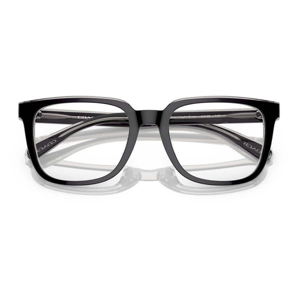 [Authorized Retailer] Non-prescription 1.55 lens replacement +0 yen Coach Glasses HC6229U 5745 54 COACH Square Cell Universal Fit Men's Glasses Fashion Glasses 