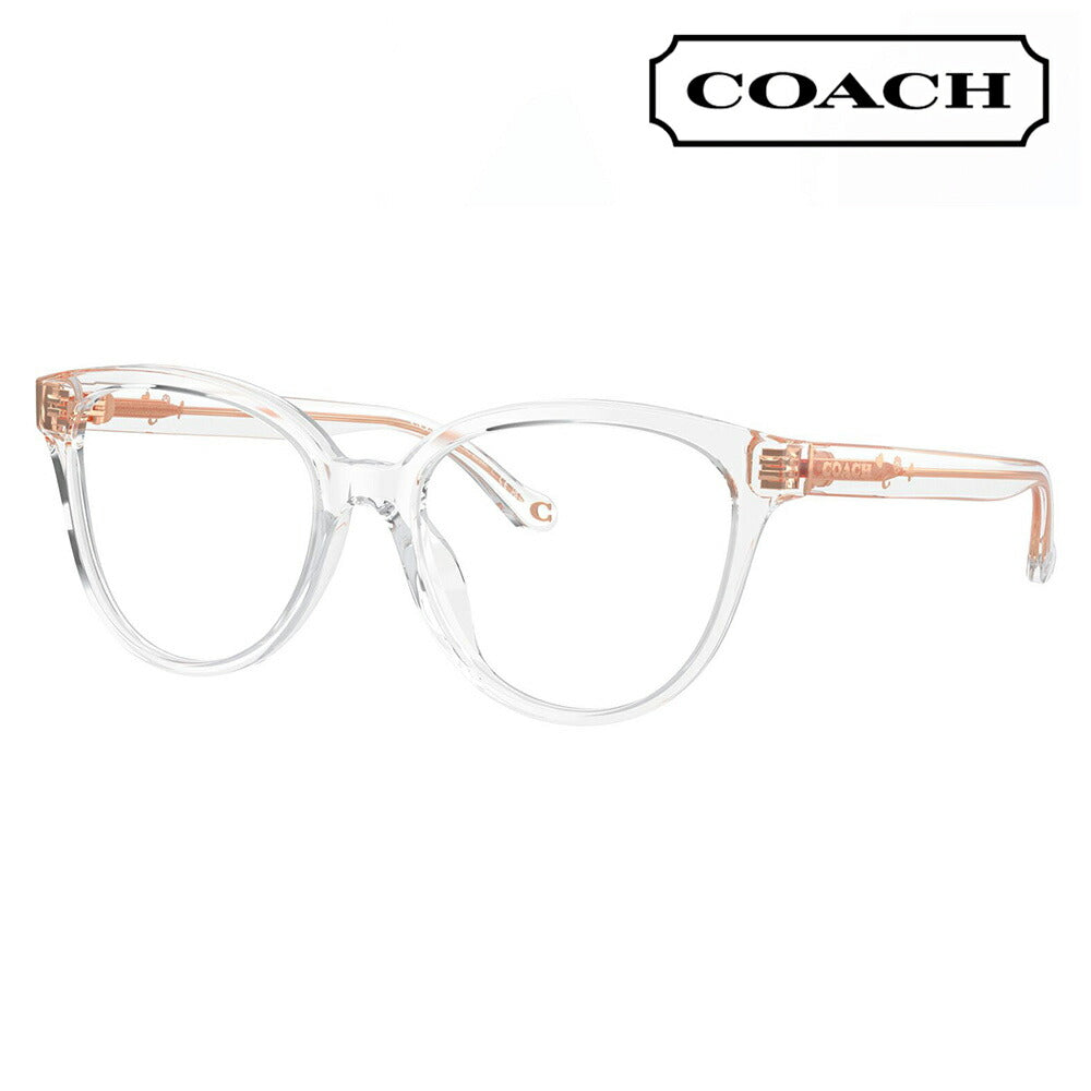 度なし1.55レンズ交換+0円 コーチ メガネ フレーム HC6234F 5111 56 COACH ウェリントン セル フルフィットモデル レディース
