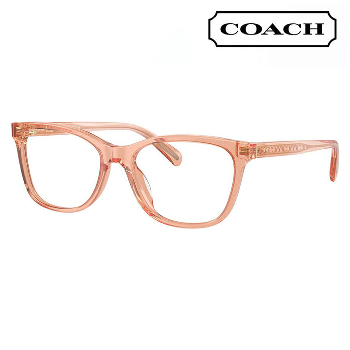 度なし1.55レンズ交換+0円 コーチ メガネ フレーム HC6235F 5822 55 COACH ウェリントン セル フルフィットモデル レディース