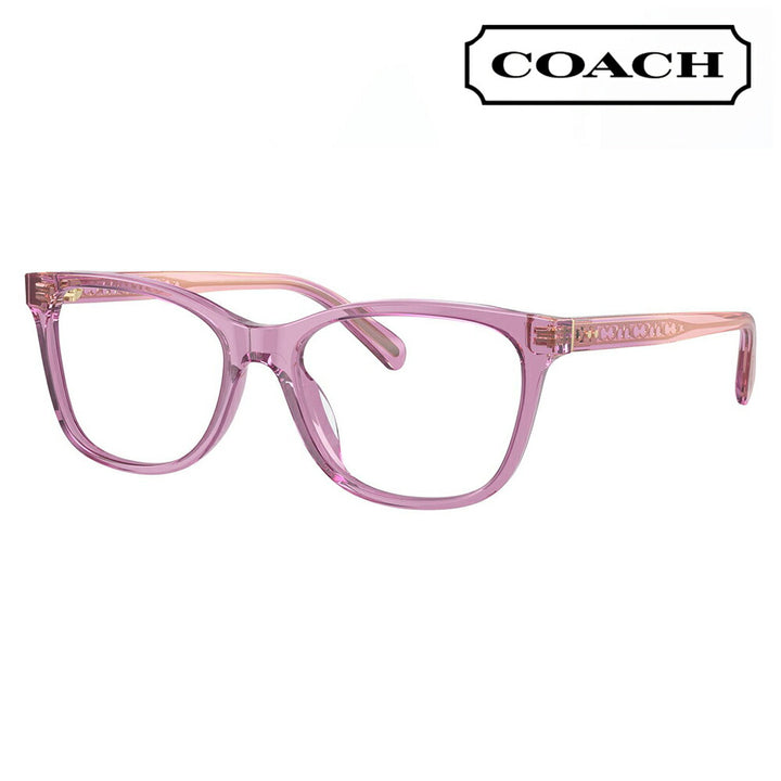 度なし1.55レンズ交換+0円 コーチ メガネ フレーム HC6235F 5823 55 COACH ウェリントン セル フルフィットモデル レディース