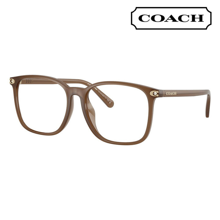 度なし1.55レンズ交換+0円 コーチ メガネ フレーム HC6254BD 5808 55 COACH スクエア セル アジアンデザイン レディース