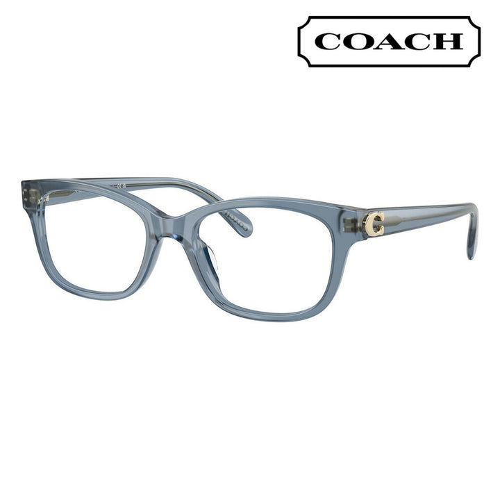 度なし1.55レンズ交換+0円 コーチ メガネ フレーム HC6257F 5259 55 COACH スクエア セル フルフィットモデル レディース