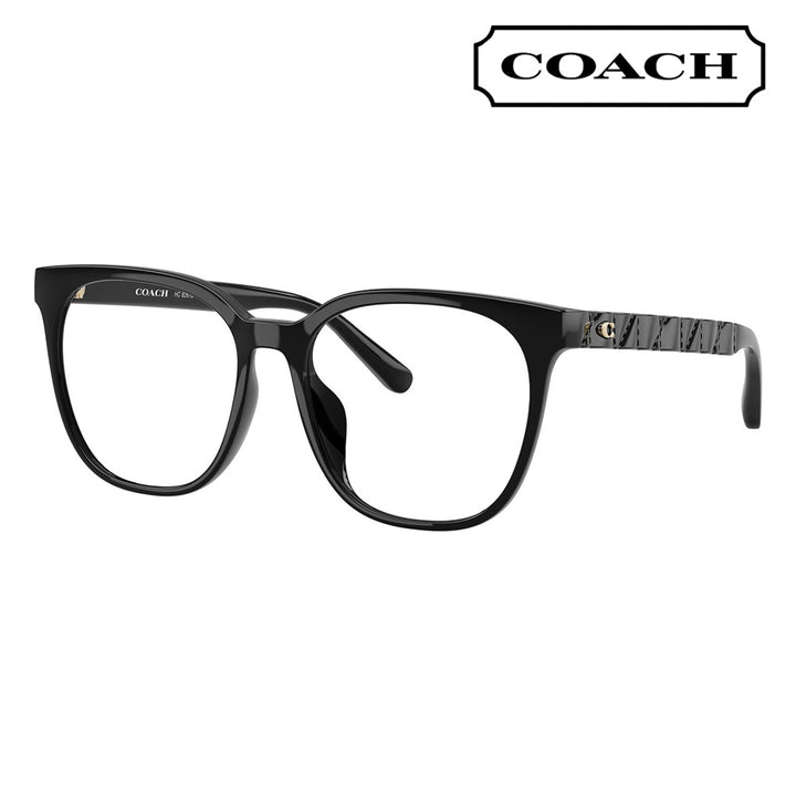 【正規品販売店】度なし1.55レンズ交換+0円 コーチ メガネ  HC6267D 5002 54 COACH スクエア セル アジアンフィット レディース