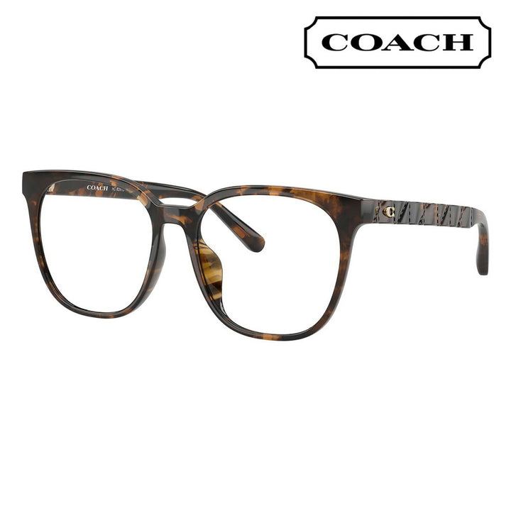 【正規品販売店】度なし1.55レンズ交換+0円 コーチ メガネ  HC6267D 5120 54 COACH スクエア セル アジアンフィット レディース
