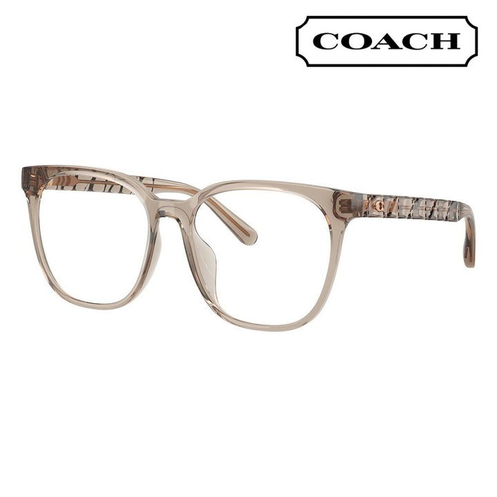 【正規品販売店】度なし1.55レンズ交換+0円 コーチ メガネ  HC6267D 5887 54 COACH スクエア セル アジアンフィット レディース