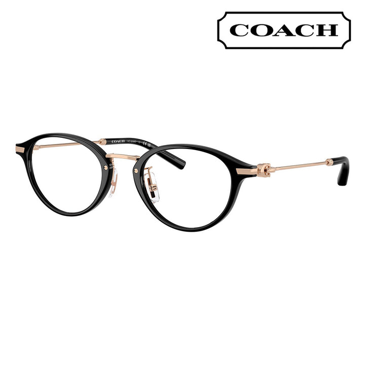 【正規品販売店】度なし1.55レンズ交換+0円 コーチ メガネ  HC6268D 5002 48 COACH パントス コンビ アジアンフィット レディース