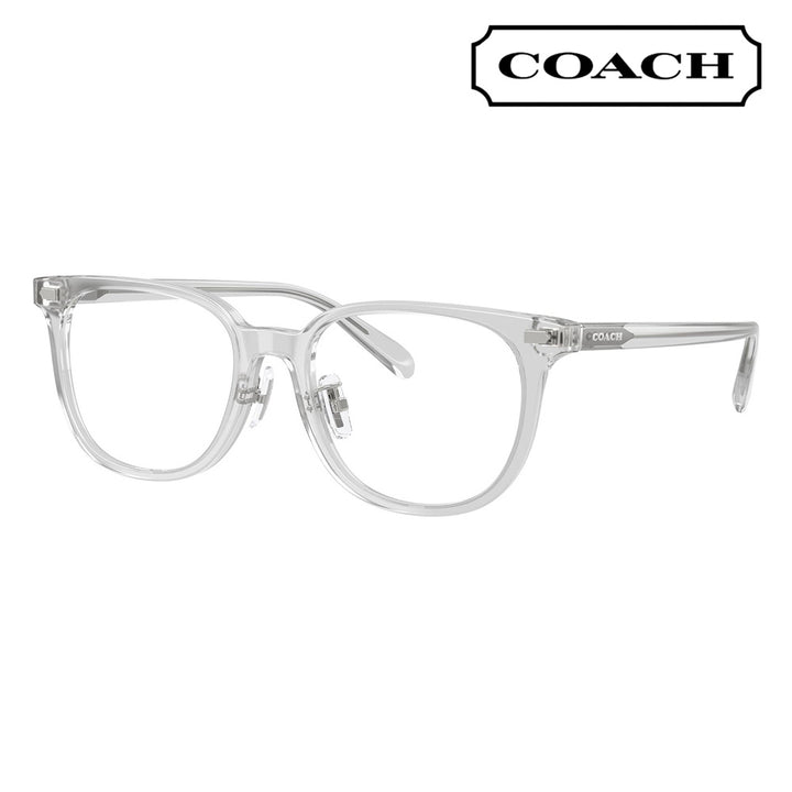 【正規品販売店】度なし1.55レンズ交換+0円 コーチ メガネ  HC6269D 5614 53 COACH スクエア セル アジアンフィット メンズ