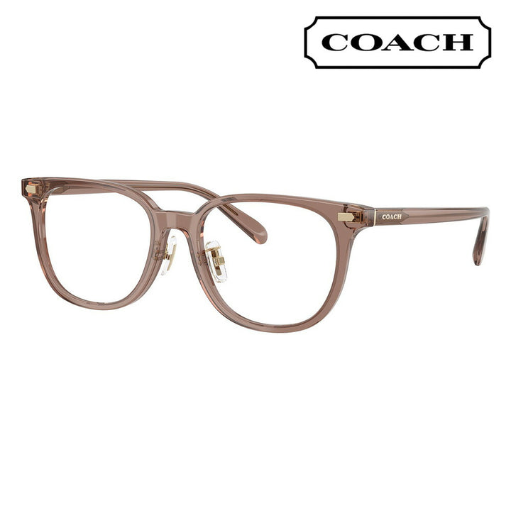 【正規品販売店】度なし1.55レンズ交換+0円 コーチ メガネ  HC6269D 5819 53 COACH スクエア セル アジアンフィット メンズ