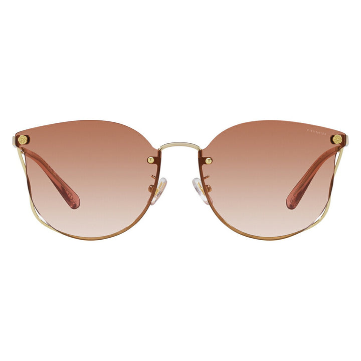 [Authorized Retailer] Coach Sunglasses HC7151D 900513 63 COACH Boston Two-Point Rimless Asian Fit for Women 