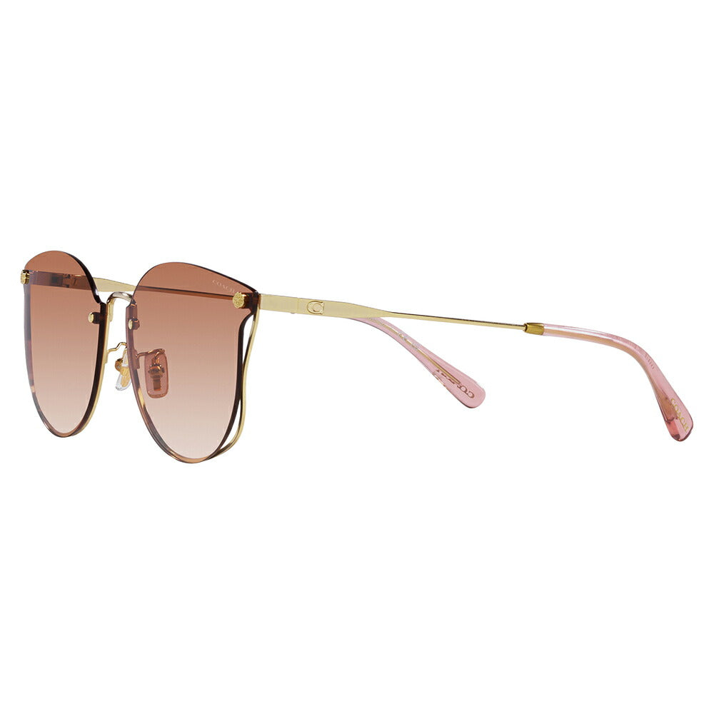 [Authorized Retailer] Coach Sunglasses HC7151D 900513 63 COACH Boston Two-Point Rimless Asian Fit for Women 